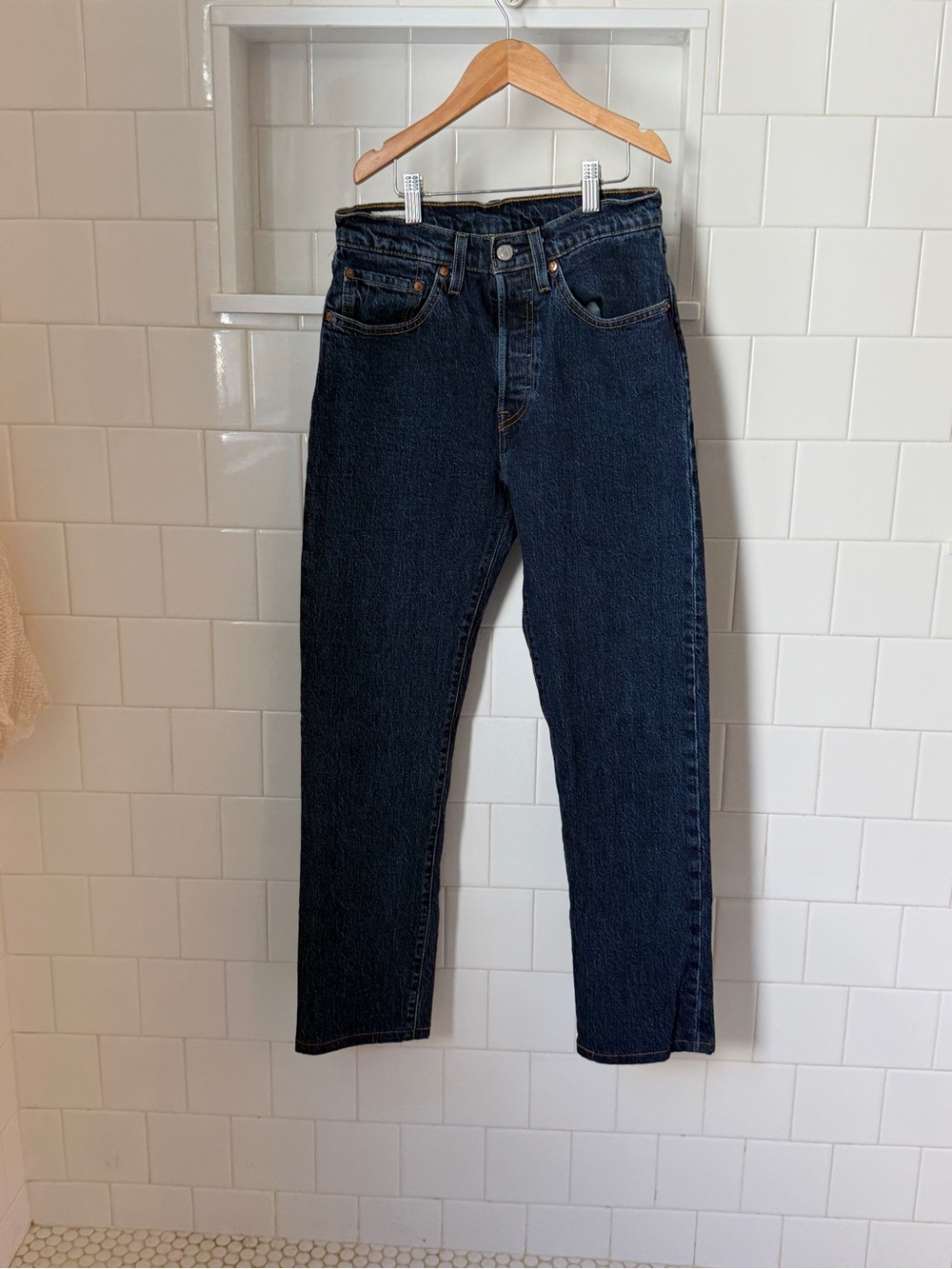 Levi's Premium 501 Dark Blue Women's Jeans